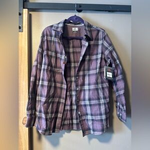 Woolrich Purple Plaid Shirt